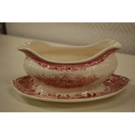 (n-5631) Villeroy&Boch Burgenland punane kastmenõu