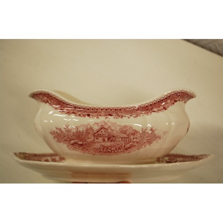 (n-5631) Villeroy&Boch Burgenland punane kastmenõu