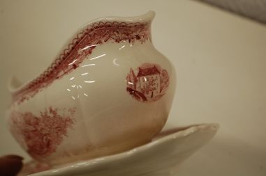 (n-5631) Villeroy&Boch Burgenland punane kastmenõu