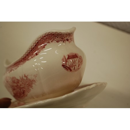 (n-5631) Villeroy&Boch Burgenland punane kastmenõu