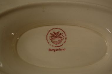 (n-5631) Villeroy&Boch Burgenland punane kastmenõu