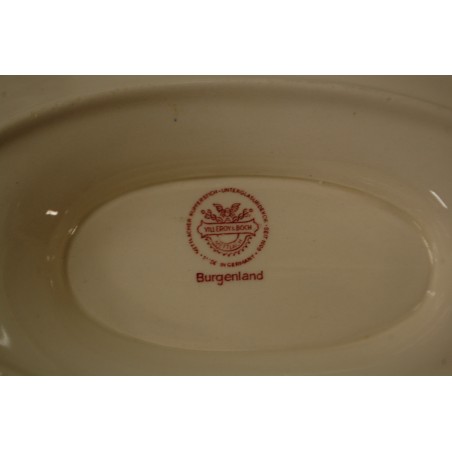 (n-5631) Villeroy&Boch Burgenland punane kastmenõu