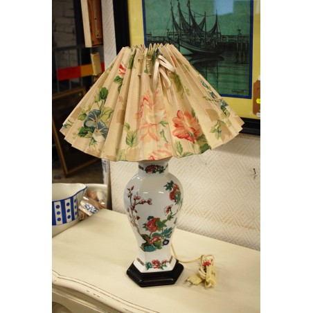 (n-5657) Limoges, kõrge lilleline laualamp