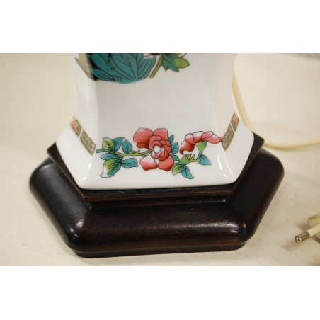 (n-5657) Limoges, kõrge lilleline laualamp