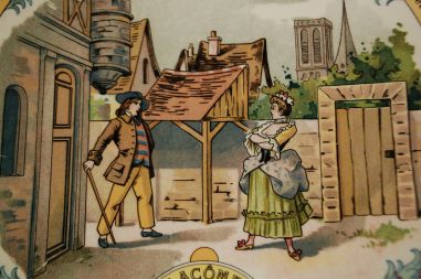 (n-5680/4)  Sarreguemines, kollektsioontaldrik Lacome