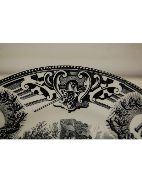 (n-5683) Boch F. la Louviere kollektsioontaldrik "Napoleon"