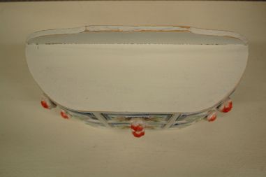 (n-5707) Valge puitraamiga maitseaineriiul