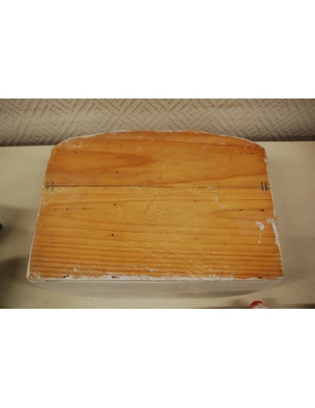 (n-5707) Valge puitraamiga maitseaineriiul