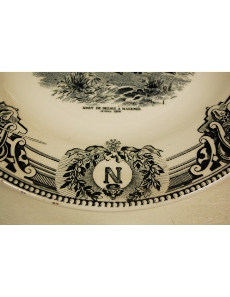 (n-5752) Boch F. la Louviere kollektsioontaldrik "Napoleon"