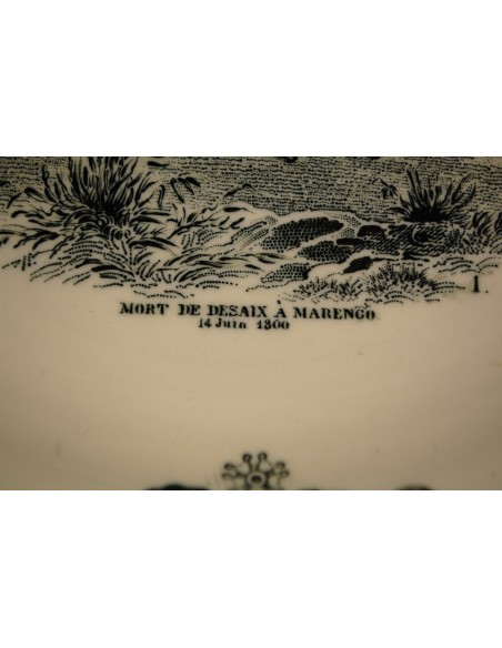 (n-5752) Boch F. la Louviere kollektsioontaldrik "Napoleon"