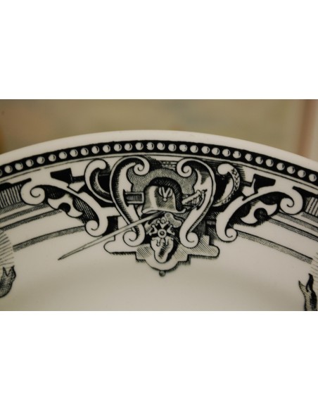 (n-5752) Boch F. la Louviere kollektsioontaldrik "Napoleon"