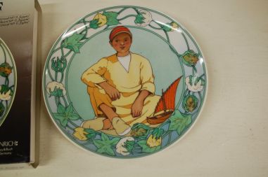(n-5753) Villeroy & Boch, Unisef kollektsioontaldrik "Children of the World", nr 11 Egiptus kollektsioontaldrik