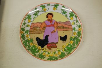 (n-5754) Villeroy & Boch, Unisef kollektsioontaldrik "Children of the World", nr 2 Tiibet kollektsioontaldrik 2