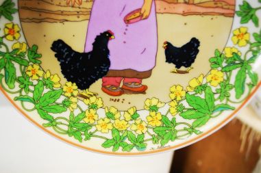 (n-5754) Villeroy & Boch, Unisef kollektsioontaldrik "Children of the World", nr 2 Tiibet kollektsioontaldrik