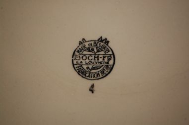 (n-5758) Boch Freres Copenhague, suur ümar vaagen