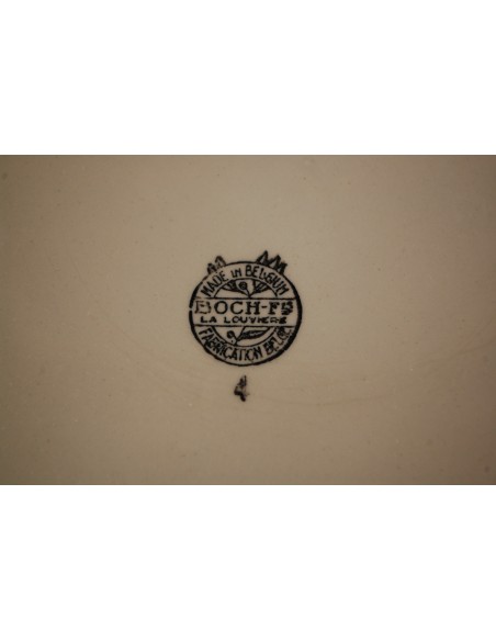 (n-5758) Boch Freres Copenhague, suur ümar vaagen