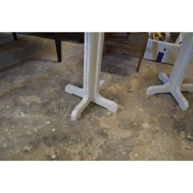 (L-415) Ümar  valge laud