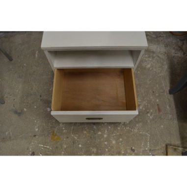 (L-425) Valge sahtlitga öökapp/ kapp