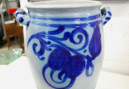 (11-093) Suur savipott-õue lillepott