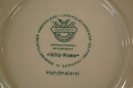 (n-2742/5) Villeroy&Boch Wild Rose kohvitassid-taldrikud, 5tk