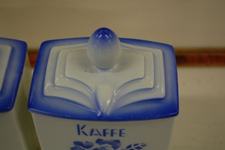 (R-016) 2tk keraamilised toosid, Kohv ja Suhkur