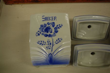 (R-016) 2tk keraamilised toosid, Kohv ja Suhkur