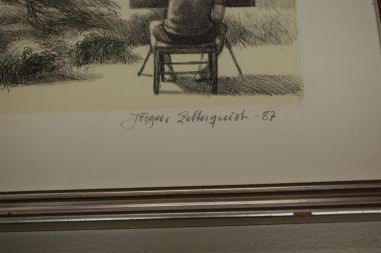 (L-485) Jörgen Zetterqvist, litograafia 302/500