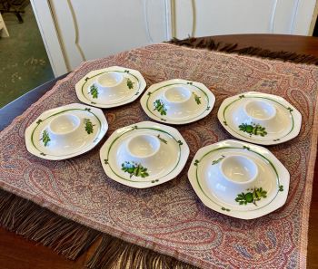 (n-5822/3) Kastanitega munapeekrid, 6 tk 2