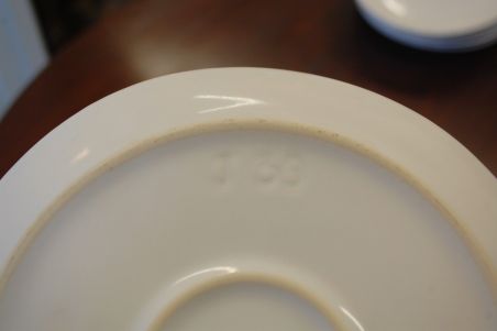 (n-5831) Valged vähkidega mereanni taldrikud, 6tk (n-5831) Valged vähkidega mereanni taldrikud, 6tk