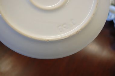 (n-5831) Valged vähkidega mereanni taldrikud, 6tk