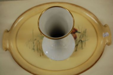 (n-5854) Bavaria, Bareuther valge vaas