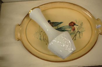 (n-5854) Bavaria, Bareuther valge vaas 2