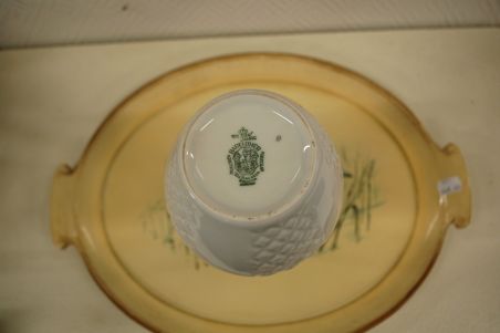 (n-5854) Bavaria, Bareuther valge vaas (n-5854) Bavaria, Bareuther valge vaas