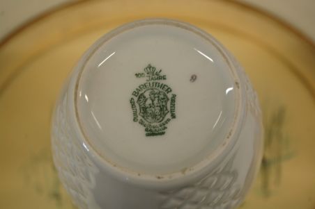 (n-5854) Bavaria, Bareuther valge vaas (n-5854) Bavaria, Bareuther valge vaas