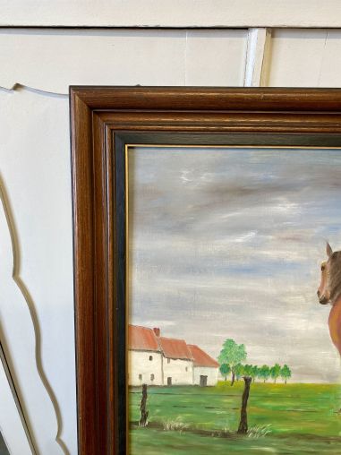 (P-916) Hobustega maal