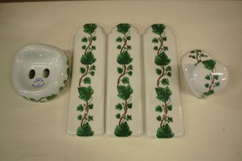 (n-5867) Porcelaine de Paris, vannitoa tarvikud "Luuderohi" 2