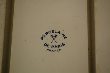 (n-5867) Porcelaine de Paris, vannitoa tarvikud "Luuderohi"