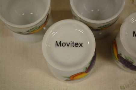 (n-5892) Movitex, puuviljadega munapeekrid, 4tk komplektis