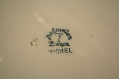 (n-5932) Badonviller Faience  Michel, suur tirin