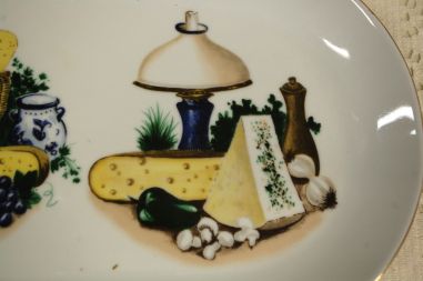 (n-5964) Kahla, ovaalne juustuvaagen