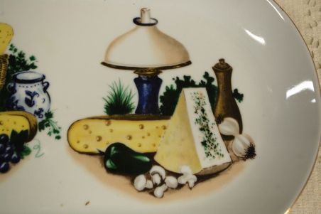 (n-5964) Kahla, ovaalne juustuvaagen