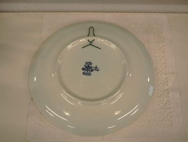 (n-5966) Delfts Blauw käsitsimaalitud suur seinataldrik "Suvi"