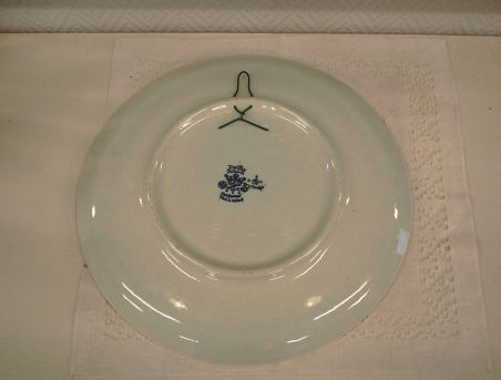 (n-5966) Delfts Blauw käsitsimaalitud suur seinataldrik "Suvi"