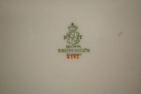 (n-5978) P.T Bavaria Tirschenreuth, puuviljadega vaagen