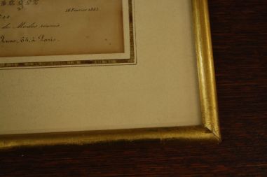 (n-5981)  Vana raamitud pilt Prantsuse vanast moeajakirjast