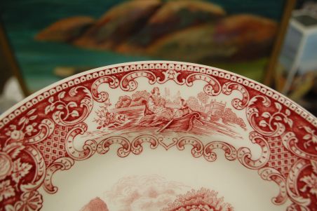 (n-6008) Maastricht Royal Sphinx, Petrus Regout, Cambridge Old England, supi-pastataldrikud, 8tk