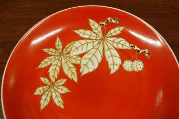 (n-6009) Heinz Schaubach, kastanitega suur ümar kauss-vaagen 2