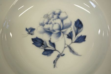 (n-6016/2) Royal Limoges, Fleurs au Papillon, supi-pastataldrikud, 6tk