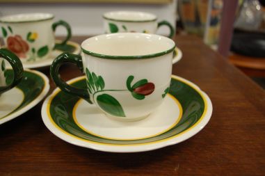(n-6032/1) Villeroy & Boch Bauernblume, kohvitassid-taldrikud, 6tk
