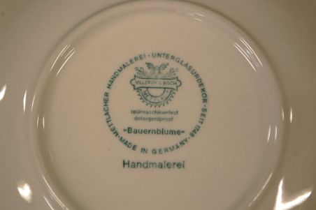 (n-6032/1) Villeroy & Boch Bauernblume, kohvitassid-taldrikud, 6tk